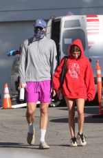 OLIVIA JADE GIANNULLI and Jacob Elordi Leaves Yoga Class in West Hollywood 12/08/2022