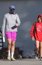 OLIVIA JADE GIANNULLI and Jacob Elordi Leaves Yoga Class in West Hollywood 12/08/2022