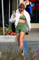 OLIVIA JADE GIANNULLI Leaves Hot Pilates Class in Los Angeles 12/17/2022