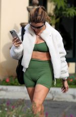 OLIVIA JADE GIANNULLI Leaves Hot Pilates Class in Los Angeles 12/17/2022