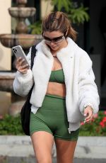 OLIVIA JADE GIANNULLI Leaves Hot Pilates Class in Los Angeles 12/17/2022