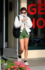 OLIVIA JADE GIANNULLI Leaves Hot Pilates Class in Los Angeles 12/17/2022