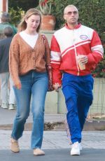 OLIVIA MACKLIN and Benjamin Levy Aguilar Out for Lunch in Los Feliz 12/24/2022