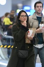 OLIVIA MUNN and John Mulaney Out at Airport in New York 12/08/2022