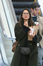 OLIVIA MUNN and John Mulaney Out at Airport in New York 12/08/2022