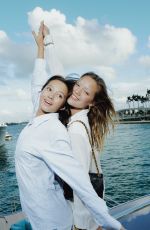 OLIVIA PONTON and LILY CHEE at Shop Layered Event in Miami 12/01/2022