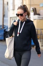 OLIVIA WILDE Heading to a Gym in Studio City 12/14/2022