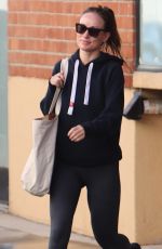 OLIVIA WILDE Heading to a Gym in Studio City 12/14/2022
