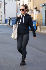 OLIVIA WILDE Heading to a Gym in Studio City 12/14/2022