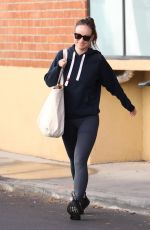 OLIVIA WILDE Heading to a Gym in Studio City 12/14/2022