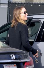 OLIVIA WILDE Leaves a Meeting in Hollywood 12/16/2022
