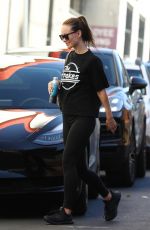 OLIVIA WILDE Leaves Her Daily Workout Session in Studio City 12/08/2022