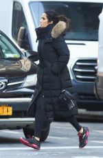 PADMA LAKSHMI Leaves Workout at Equinox Gym in New York 12/28/2022