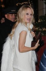 PAMELA ANDERSON Arrives at Jacquemus Show in Paris 12/111/2022