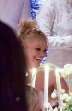 PAMELA ANDERSON at Jacquemus Boat Party in Paris 12/12/2022