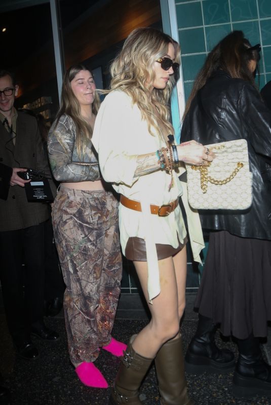 PARIS JACKSON Arrives at Celine at The Wiltern Fashion Show in Los Angeles 12/08/2022