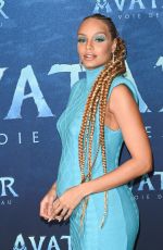Pregnant ALICIA AYLIES at Avatar: The Way of Water Premiere in Paris 12/13/2022