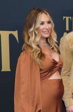 Pregnant KATE CHASTAIN at The Traitors TV Series Photocall in New York 12/14/2022