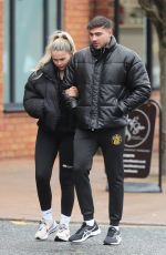 Pregnant MOLLY MAE HAGUE and Tommy Furry Out on Bank Holiday in Wilmslow Cheshire 12/27/2022