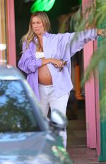 Pregnant RENEE BARGH Out and About in Sydney 12/15/2022