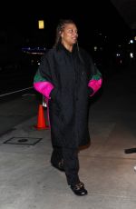 QUEEN LATIFAH and EBONI NICHOLS Leaves Giorgio Baldi on Christmas Eve in Santa Monica 12/24/2022
