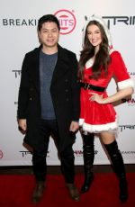RACHEL PIZZOLATO at Tripp Brand and Breaking Hits LA Holiday Music Celebration in Los Angeles 12/15/2022