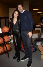 RACHEL ZEGLER at Milwaukee Bucks vs. New York Knicks Game at Madison Square Garden 11/30/2022