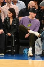 RACHEL ZEGLER at Milwaukee Bucks vs. New York Knicks Game at Madison Square Garden 11/30/2022