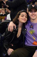 RACHEL ZEGLER at Milwaukee Bucks vs. New York Knicks Game at Madison Square Garden 11/30/2022