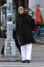 REBECCA HALL Out Shopping in New York 12/15/2022