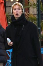 REBECCA HALL Out Shopping in New York 12/15/2022