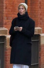 REBECCA HALL Out Shopping in New York 12/15/2022