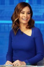 REBECCA JARVIS on the Set of Good Morning America in New York 12/21/2022