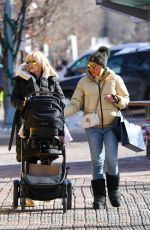 REBEL WILSON and RAMONA AGRUMA Out on Holiday Shopping in Aspen 12/20/2022