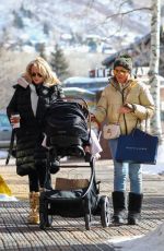 REBEL WILSON and RAMONA AGRUMA Out on Holiday Shopping in Aspen 12/20/2022