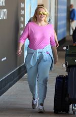 REBEL WILSON Arrives in Sydney 12/03/2022
