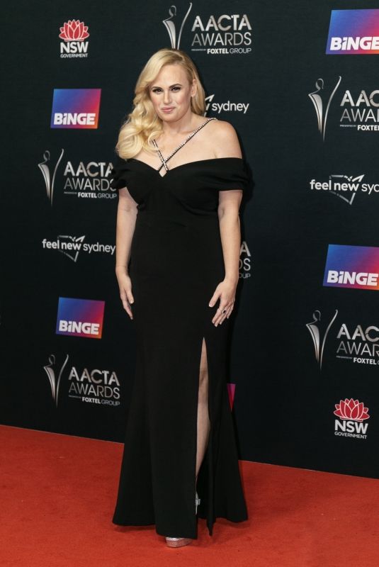 REBEL WILSON at 2022 Aacta Awards in Sydney 12/07/2022