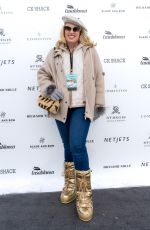 REBEL WILSON at Aspen World Snow Polo Championship in Apsen 12/20/2022
