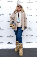 REBEL WILSON at Aspen World Snow Polo Championship in Apsen 12/20/2022
