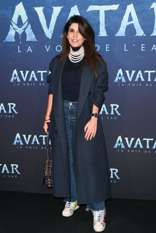 REEM KHERICI at Avatar: The Way of Water Premiere in Paris 12/13/2022