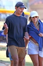 RENEE BARGH and Andrew Lange Out in Palm Beach 12/22/2022