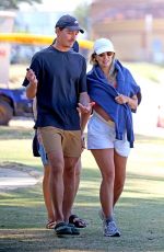 RENEE BARGH and Andrew Lange Out in Palm Beach 12/22/2022