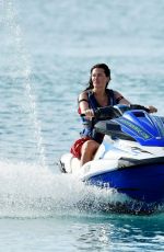RHE ADURHAM Riding a Jet Ski in Barbados 12/26/2022