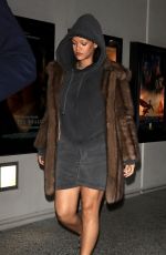 RIHANNA and A$AP Rocky on a Late Night Movie Date in Los Angeles 12/29/2022