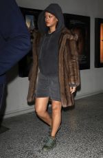 RIHANNA and A$AP Rocky on a Late Night Movie Date in Los Angeles 12/29/2022