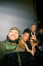 RIHANNA Arrives at ASAP Rock