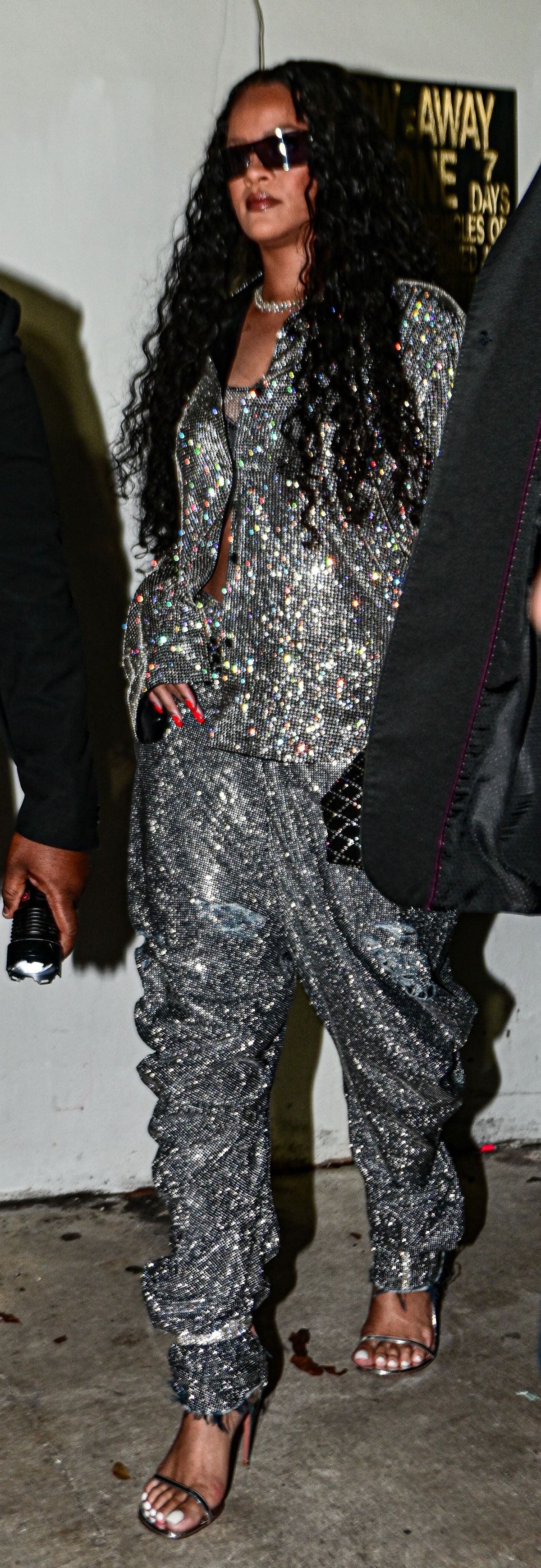RIHANNA at Asap Rocky’s Concert at Story Nightclub in Miami 12/01/2022 ...