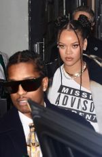 RIHANNA on a Date Night in Beverly Hills 12/19/2022