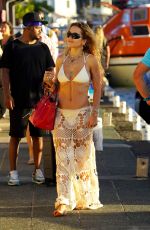 RITA ORA Out and About in St Barts 12/29/2022