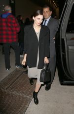 ROONEY MARA Leaves Robin Williams Center in New York 11/29/2022